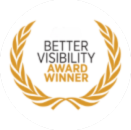 Better Visibility Award badge