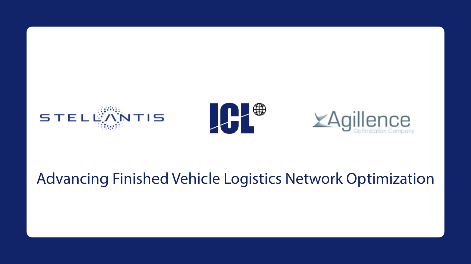 Stellantis North America Selects ICL and Agillence to Advance Finished Vehicle Logistics Network Optimization